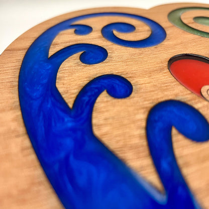Personalised Koru Heart