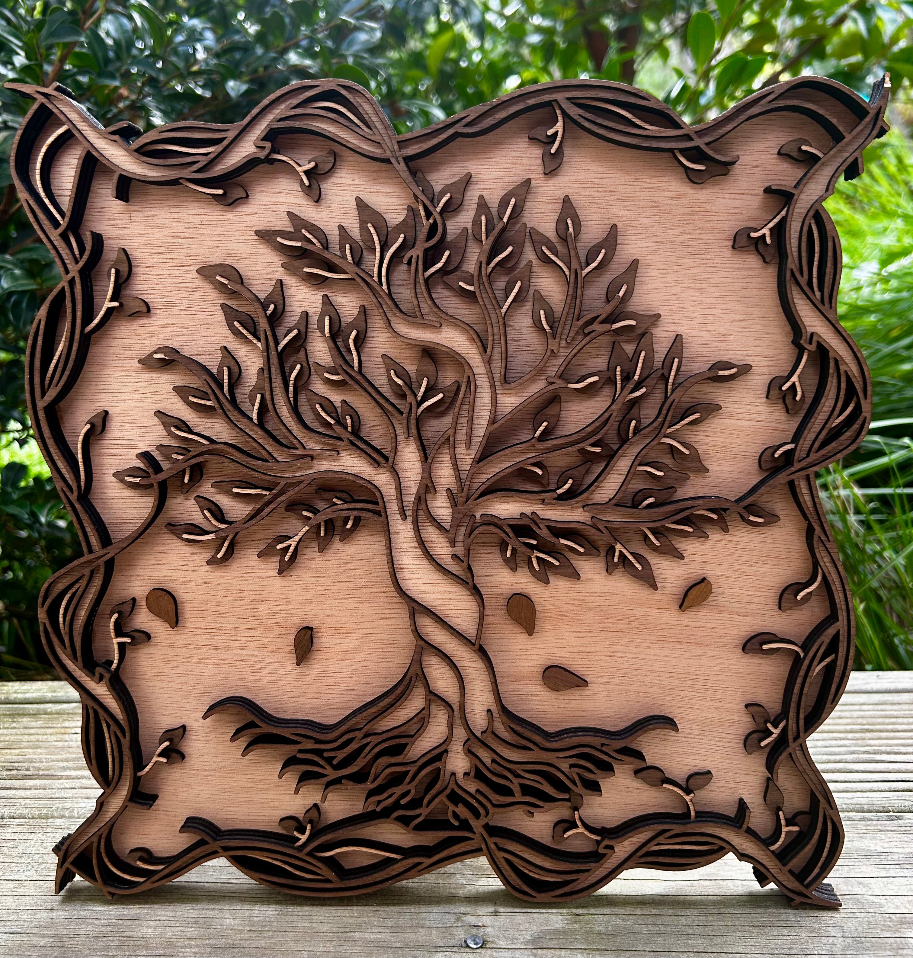 Tree of Life Wall Art - 4 Layer Plywood Decor | NZ Made