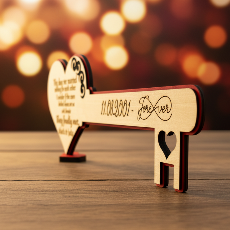 Anniversary Key - Warm Background