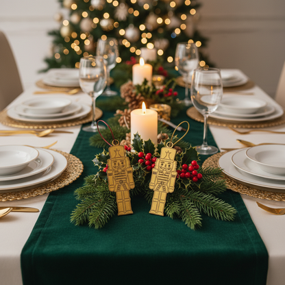 Christmas dinner scene