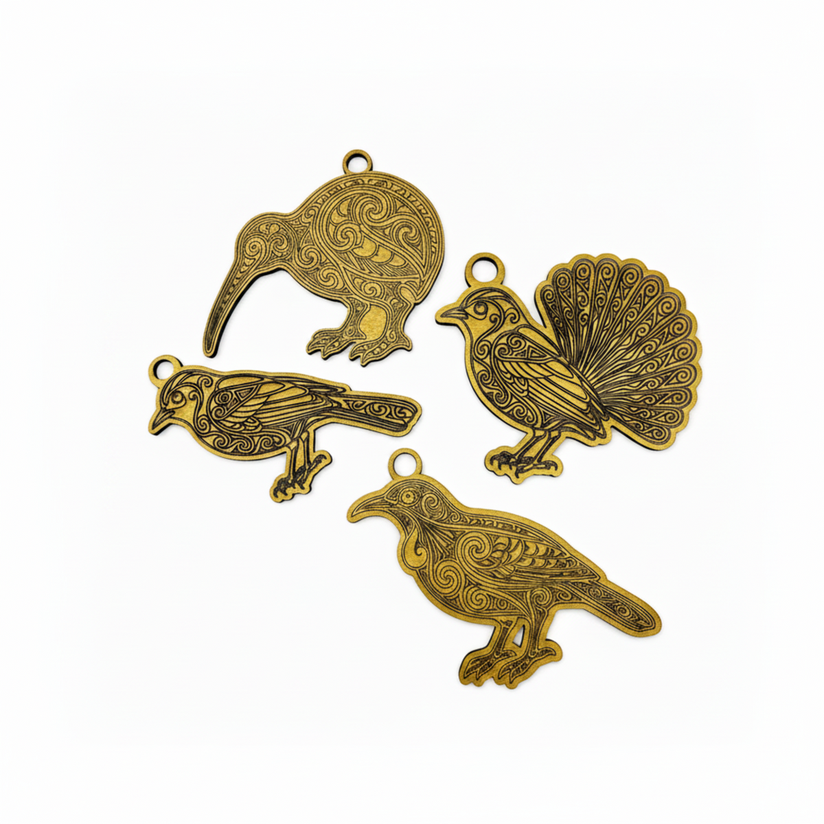Aotearoa Bird Christmas Ornament Set