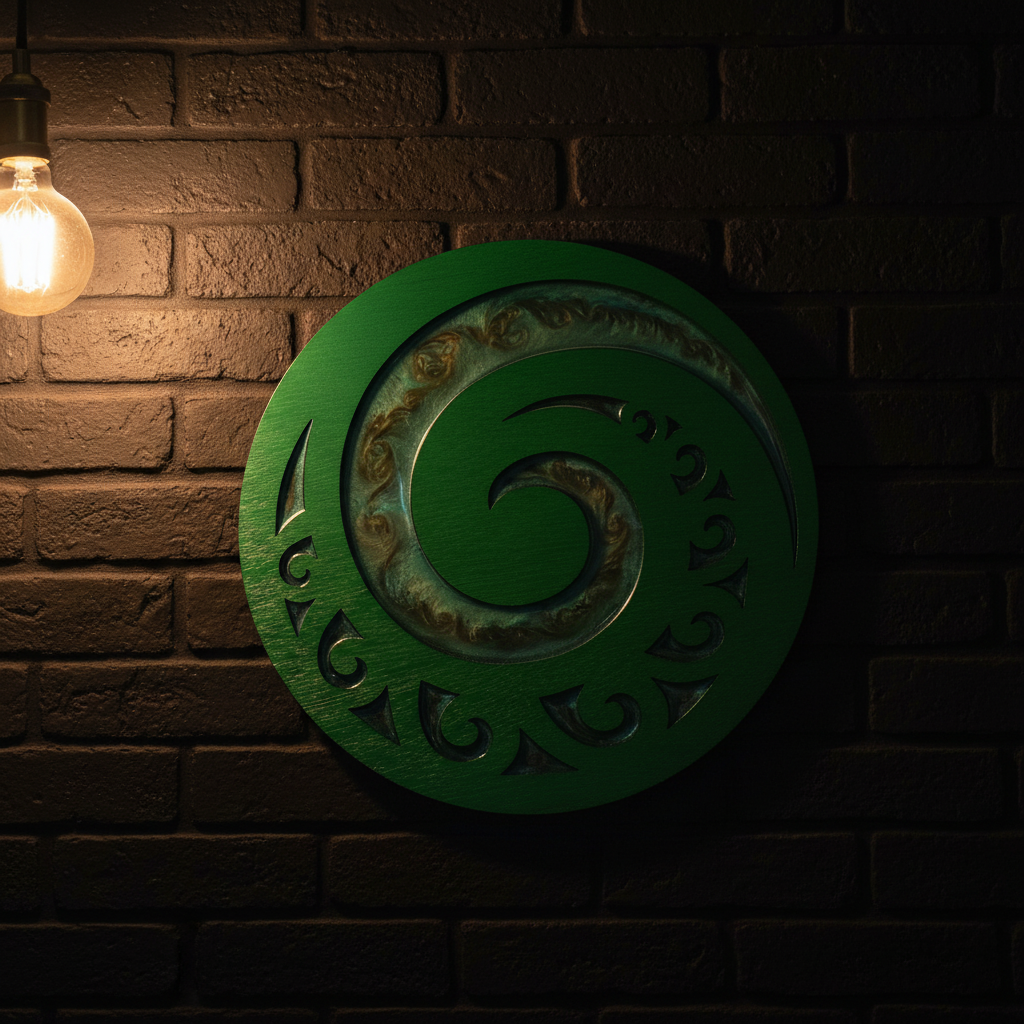 Koru man cave wall