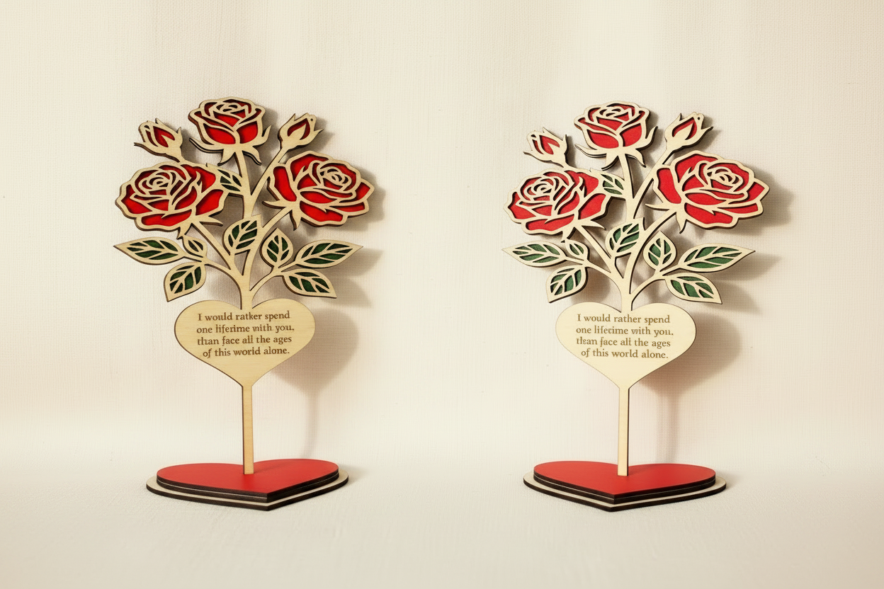 Rose banner with closer products