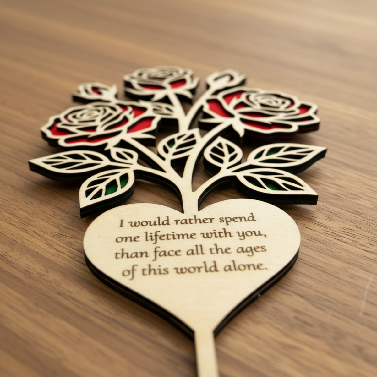 Rose Bouquet - Matched Angle & Perspective